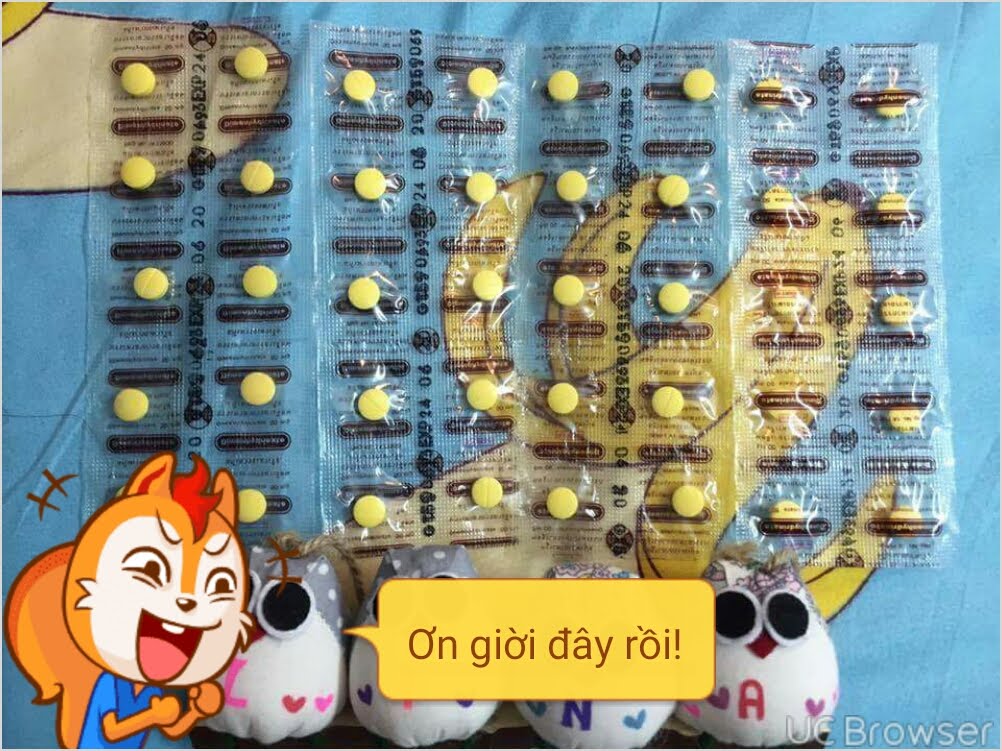 Thuốc chống say xe Dimenhydrinate Thái Lan